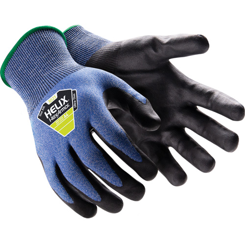 Gants r&eacute;sistants aux coupures Helix 3025, Taille 6/T-petit, Calibre 21, Rev&ecirc;tement Mousse de nitrile, Enveloppe en PEHP, ASTM ANSI niveau A4 Fastek
