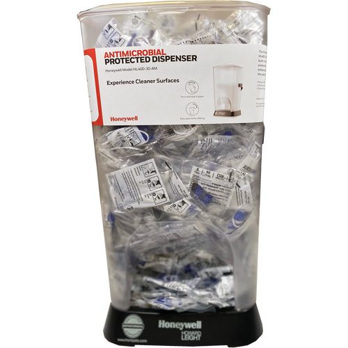 Distributeur de bouchons doreille filaires HL400 AM avec boîte de bouchons doreille AS-30W Fastek