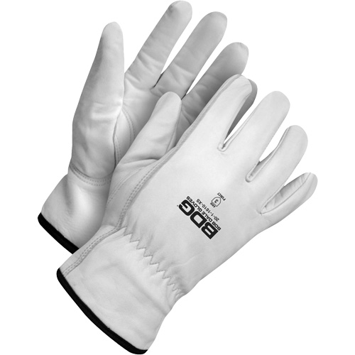 Gants de chauffeur r&eacute;sistants &agrave; la perforation, Petit, Paume en Cuir fleur de ch&egrave;vre Fastek