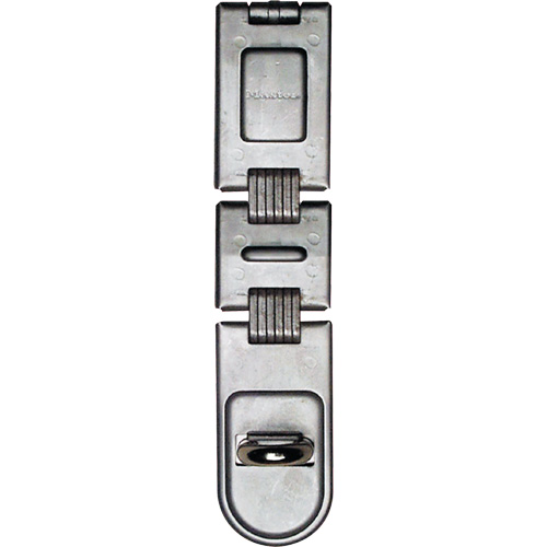 Double-Hinged Security Hasp, Silver Fastek