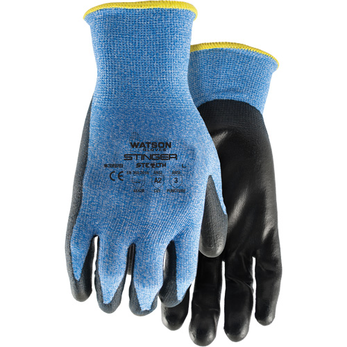 Gants anticoupures 359 Stealth Stinger, Taille T-petit, Calibre 15, Rev&ecirc;tement Polyur&eacute;thane, Enveloppe en Fibre de verre/Nylon/Spandex, ASTM ANSI niveau A2/EN 388 niveau B Fastek