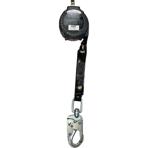 Limiteur de chute personnel Scorpion TurboLite+ Miller, 9', Sangles, Pivotant Fastek