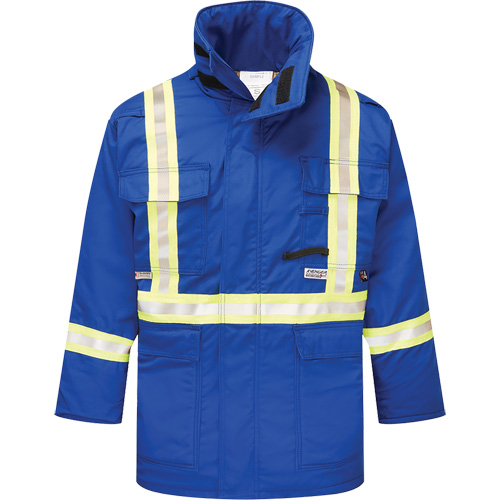 Avenger 9 oz. Flame Resistant Insulated Parka, 3X-Large (Tall), Royal Blue Fastek