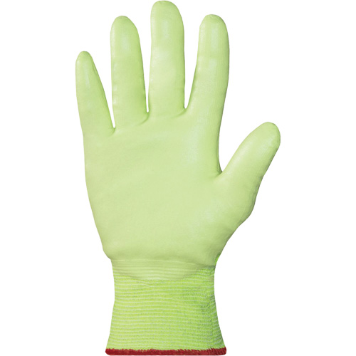 Gants haute visibilit&eacute; r&eacute;sistants &agrave; la coupe S21TXUGFN, Taille 5/2T-petit, Calibre 21, Rev&ecirc;tement Nitrile, Enveloppe en TenActiv, ASTM ANSI niveau A9 Fastek