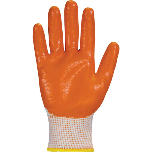 Gants Dexterity, 6/T-petit, R&ecirc;vetement Mousse de nitrile, Calibre 15, Enveloppe en Coton Fastek