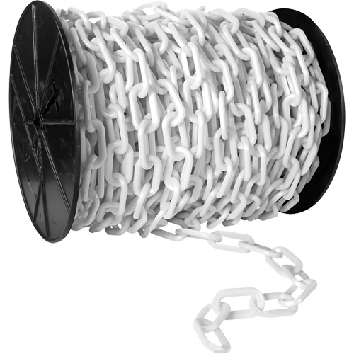 Heavy-Duty Plastic Safety Chain, Orange Fastek