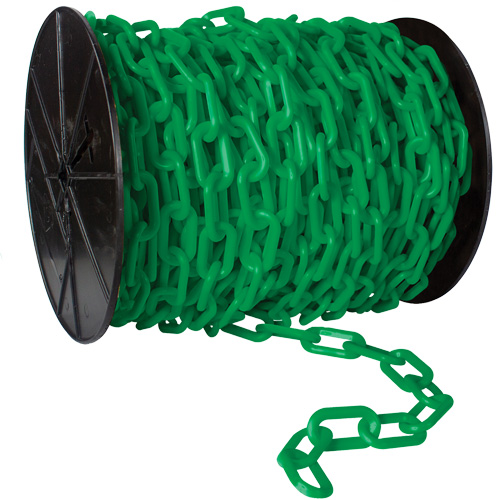 Heavy-Duty Plastic Safety Chain, Yellow Fastek