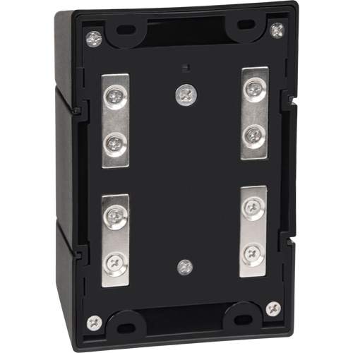 Barri&egrave;re murale magn&eacute;tique avec bande magn&eacute;tique, Plastique, Fixation magn&eacute;tique, 15', Ruban Noir et jaune Fastek