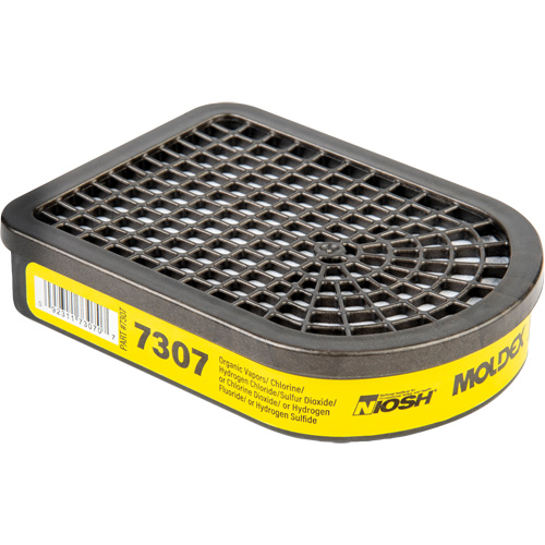 Semi-Rectangular Respirator Cartridge, Gas/Vapour Cartridge, Acid Gas/Organic Vapour Fastek