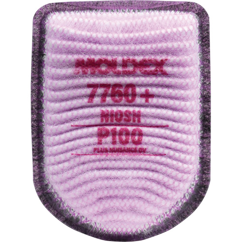 Filtre pour respirateur semi-rectangulaire avec IonicAir Filtration Technology, Filtre contre les particules avec suppresion de vapeurs nuisibles, Vapeurs organiques/P100+ Fastek