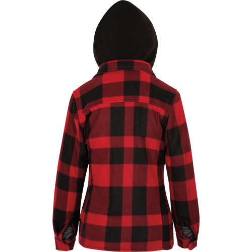 415RBW Quilted Hooded Shirt, Women's, X-Small, Multi-Colour Fastek