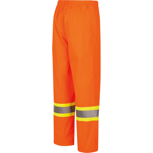 5627W Pantalon &agrave; bavette imperm&eacute;able pour femmes, Polyester/Polyur&eacute;thane, T-petit, Orange haute visibilit&eacute; Fastek
