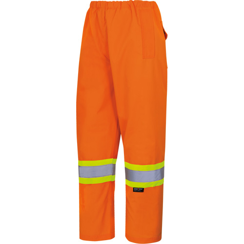 5586 Pantalon de s&eacute;curit&eacute; hydrofuge de 450D, Polyester/Polyur&eacute;thane, 4T-Grand, Jaune lime haute visibilit&eacute; Fastek
