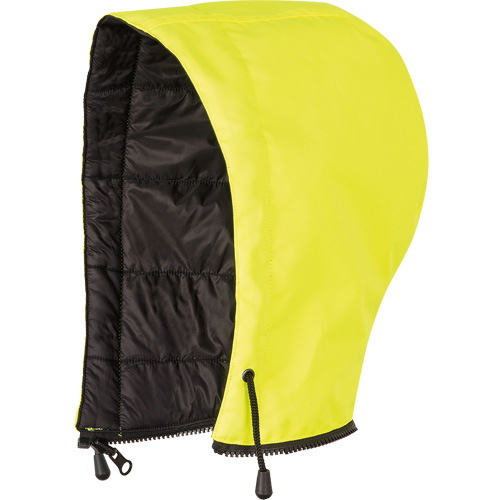 5771H Capuchon pour manteau de s&eacute;curit&eacute; haute visibilit&eacute; r&eacute;versible, Jaune lime haute visibilit&eacute;, Nylon/Polyester Fastek
