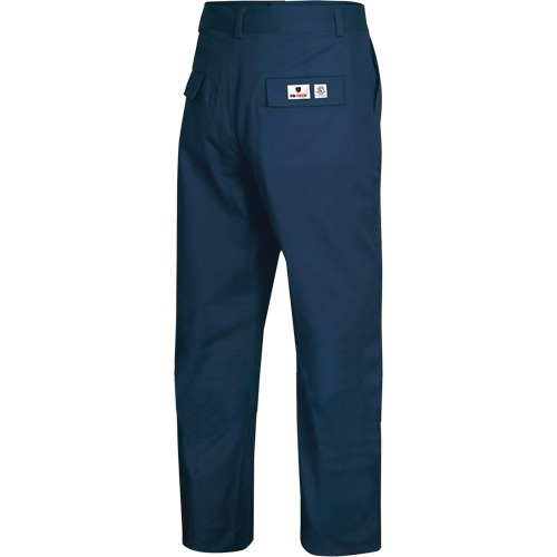 7761 Pantalons de s&eacute;curit&eacute; r&eacute;sistants aux arcs &eacute;lectriques 88/12 FR-Tech, 30, x 30, Bleu marin, 10 cal/cm² Fastek
