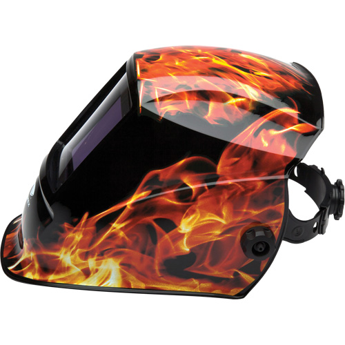 Casque de soudeur autonoircissant Leadhead, 3,8" lo x 3,4" la Champ de vision, Teinte 9 - 13 Fastek