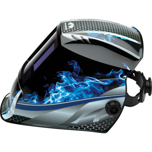 Casque de soudeur autonoircissant Leadhead, 3,8" lo x 3,4" la Champ de vision, Teinte 9 - 13 Fastek