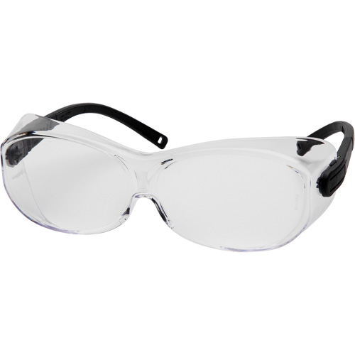 OTS&reg; XL Safety Glasses, Clear Lens, Anti-Scratch, ANSI Z87+/Meets/Exceeds CSA Z94.3 Fastek