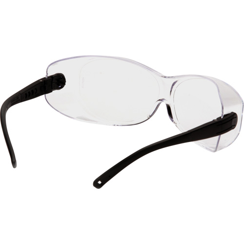 OTS&reg; XL Safety Glasses, Clear Lens, Anti-Scratch, ANSI Z87+/Meets/Exceeds CSA Z94.3 Fastek