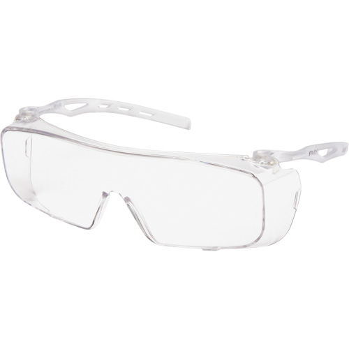 Cappture Safety Glasses, Clear Lens, Anti-Fog, ANSI Z87+/Meets/Exceeds CSA Z94.3 Fastek
