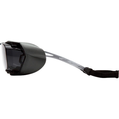 Cappture Safety Glasses, Grey Lens, Anti-Fog, ANSI Z87+/Meets/Exceeds CSA Z94.3 Fastek