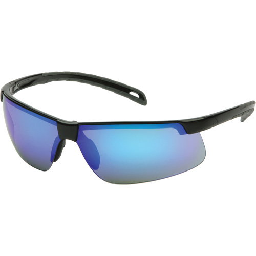 Ever-Lite&reg; Safety Glasses, Blue Mirror Lens, ANSI Z87+/Meets/Exceeds CSA Z94.3 Fastek