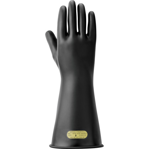Gants isolants pour travaux &eacute;lectriques, ASTM classe 00, Taille 8,5, 14" lo Fastek