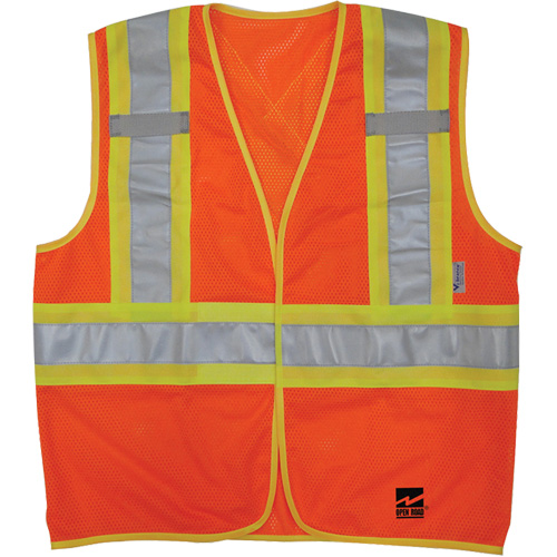 Open Road&reg; “BTE” Vest, High Visibility Orange, Medium/Small Fastek