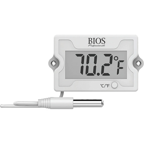 Panel Mount Thermometer, Contact, Digital, -58-230°F (-50-110°C) Fastek