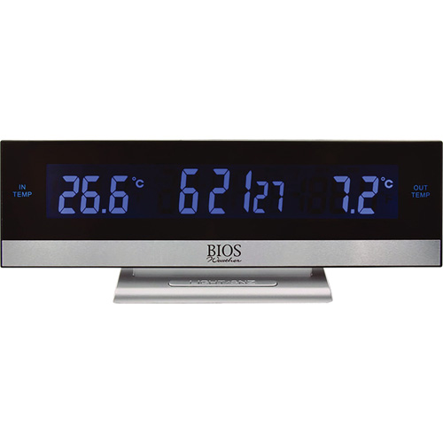 Indoor/Outdoor Thermometer with Alarm, Non-Contact, Digital, -22-140°F (-30-60°C) Fastek