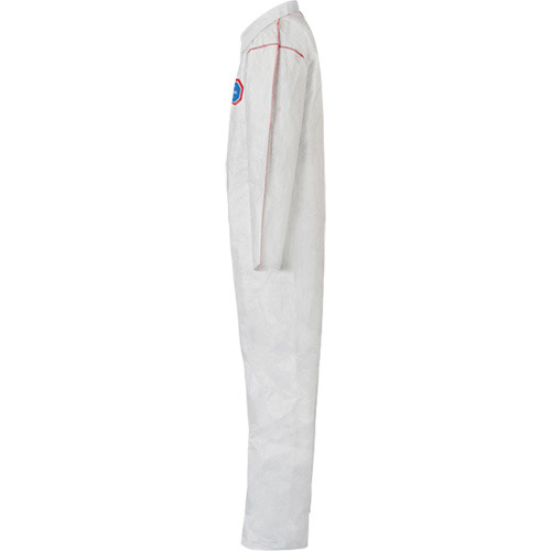 SFR Coveralls with Collar, Medium, White, Tyvek&reg; 400 Fastek