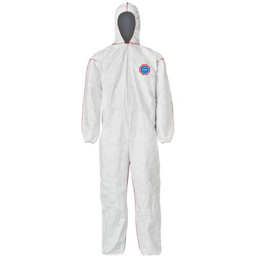 Combinaisons SFR avec cagoule, Moyen, Blanc, Tyvek 400 Fastek