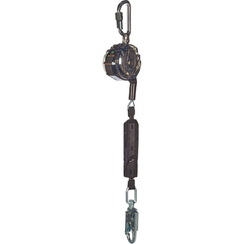 C&acirc;ble de limiteur de chute personnel 36CS V-TEC, 10', Acier galvanis&eacute;, Pivotant Fastek
