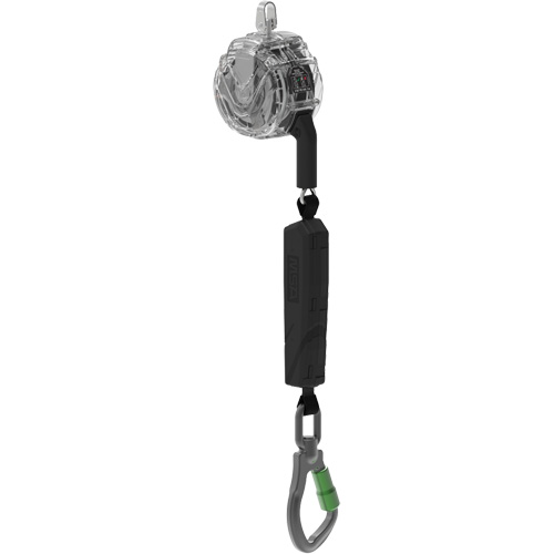 C&acirc;ble de limiteur de chute personnel ALTAKS V-TEC, 10', Acier galvanis&eacute;, Pivotant Fastek