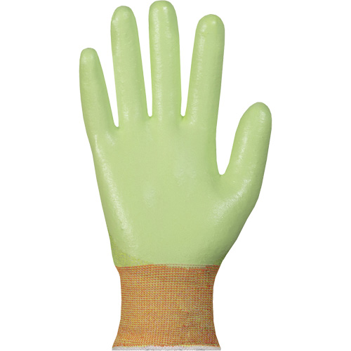 Hi-Viz S18TAXFN Cut-Resistant Gloves, Size 6, 18 Gauge, Foam Nitrile Coated, TenActiv Shell, ASTM ANSI Level A9 Fastek