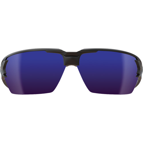 Lunettes de s&eacute;curit&eacute; Pumori, Lentille Miroir bleu, Anti-&eacute;gratignures, ANSI Z87+/MCEPS GL-PD 10-12/R&eacute;pond ou surpasse la norme CSA Z94.3 Fastek