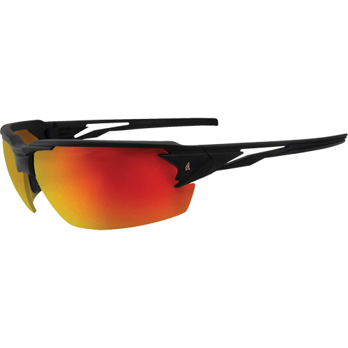 Lunettes de s&eacute;curit&eacute; Pumori, Lentille Rouge/Miroir, Anti-&eacute;gratignures, ANSI Z87+/MCEPS GL-PD 10-12/R&eacute;pond ou surpasse la norme CSA Z94.3 Fastek