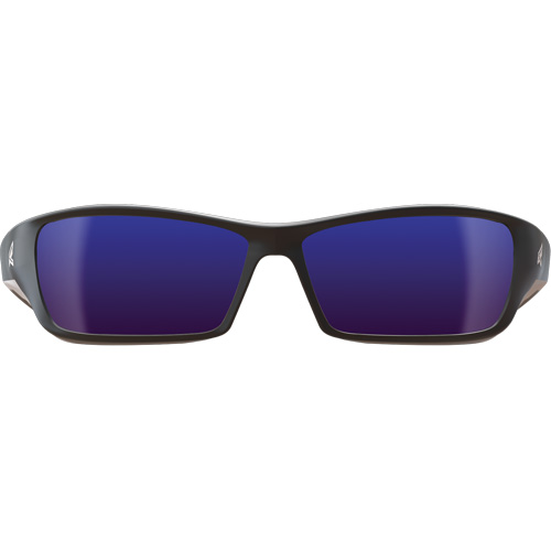 Reclus Safety Glasses, Blue Mirror Lens, Anti-Scratch, ANSI Z87+/MCEPS GL-PD 10-12/Meets/Exceeds CSA Z94.3 Fastek