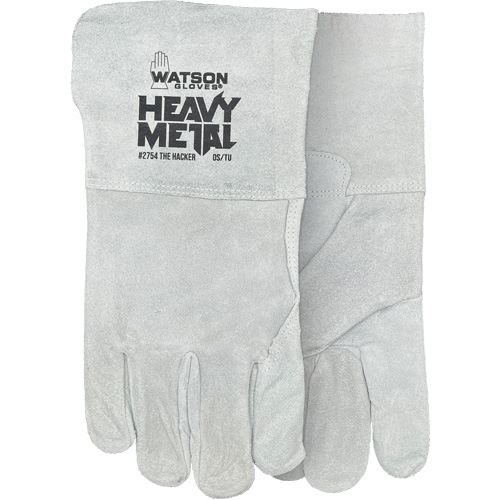 The Hacker Welding Gloves, Split Cowhide, Size One Size Fastek