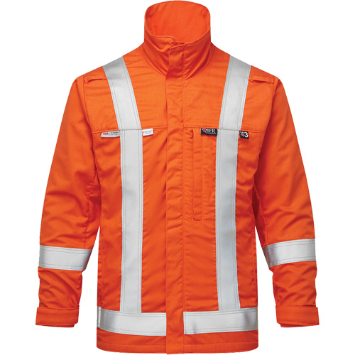 UltraSoft&reg; 7 oz. Skyline Summer Bomber Jacket, 2X-Large, High Visibility Orange Fastek