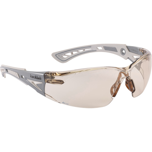 RUSH+ Safety Glasses, Copper Lens, Anti-Fog/Anti-Scratch Fastek
