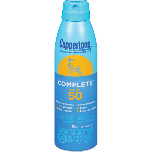 Coppertone&reg; Complete Sun Protection, SPF 50, Spray Fastek