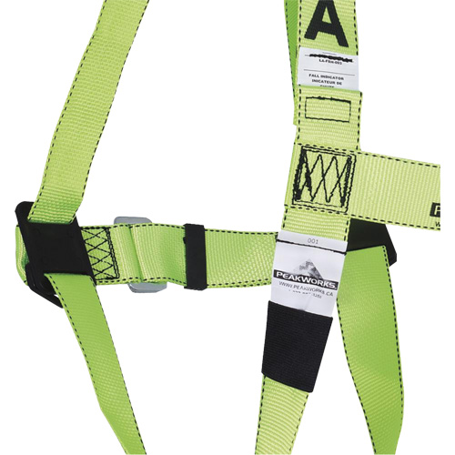 FBH-10022A Compliance Series Safety Harness, CSA Certified, Class A, 400 lbs. Cap. Fastek