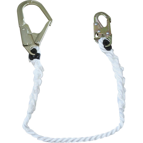 LAN-1242-4 5/8" Restraint Rope Lanyard, 1 Legs, 4', CSA Class A Fastek