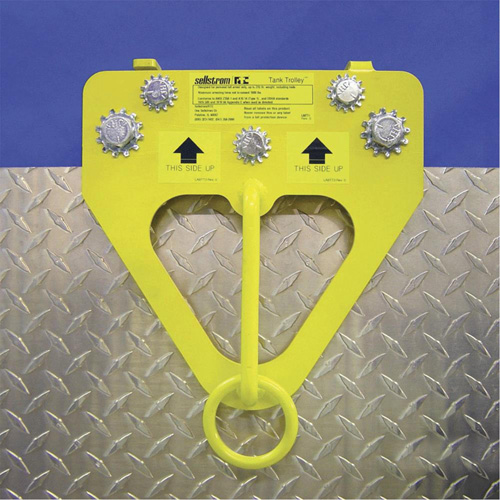 1" to 1-7/8" Wide Flange Tank Trolley, Temporary Use Fastek