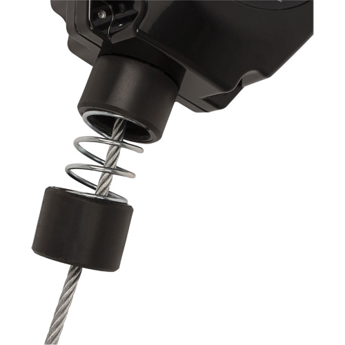 SRL-73302-40LE Cordage de s&eacute;curit&eacute; autor&eacute;tractable, 40', Acier galvanis&eacute;, Pivotant Fastek