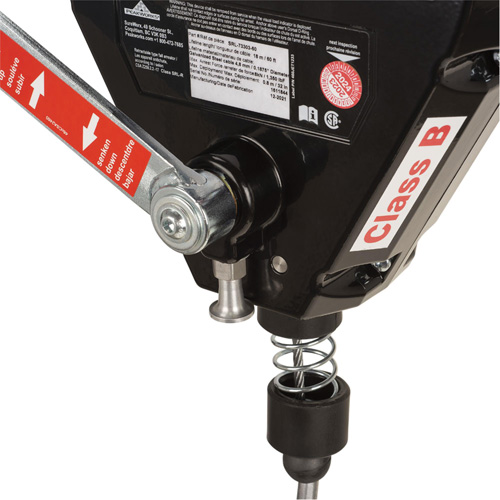 SRL-73303-60 Cable Self-Retracting Lifeline with Recovery, 60', Galvanized Steel, Swivel Fastek