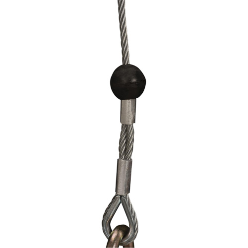 SRL-73303-96 Cable Self-Retracting Lifeline with Recovery, 96', Galvanized Steel, Swivel Fastek