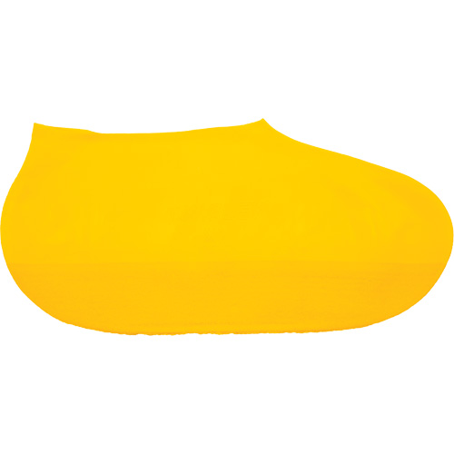Boot Saver&reg; Disposable Shoe Cover, Medium, Rubber Latex, Yellow Fastek