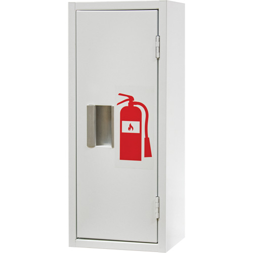 Indoor Fire Extinguisher Cabinet, 10" W x 24" H x 7" D Fastek